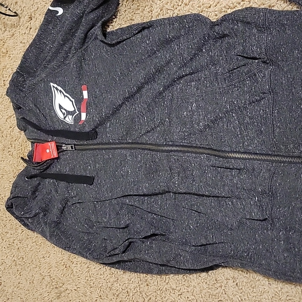 NFL NIKE cardinal zip up